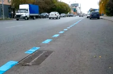 Зоны платной парковки в Минске обозначат разметкой синего цвета