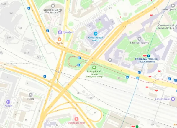 Из-за реконструкции путепровода движение в центре Минска ограничат с 10 февраля