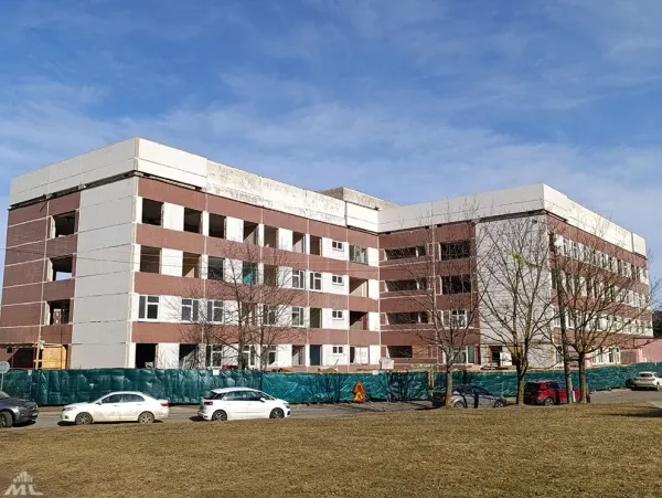 Фасадные и внутренние работы начаты в детской поликлинике №15