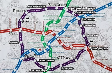 Кольцевая линия минского метро будет состоять из 17 станций