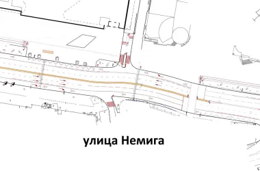 На участке ул. Немиги изменится организация дорожного движения
