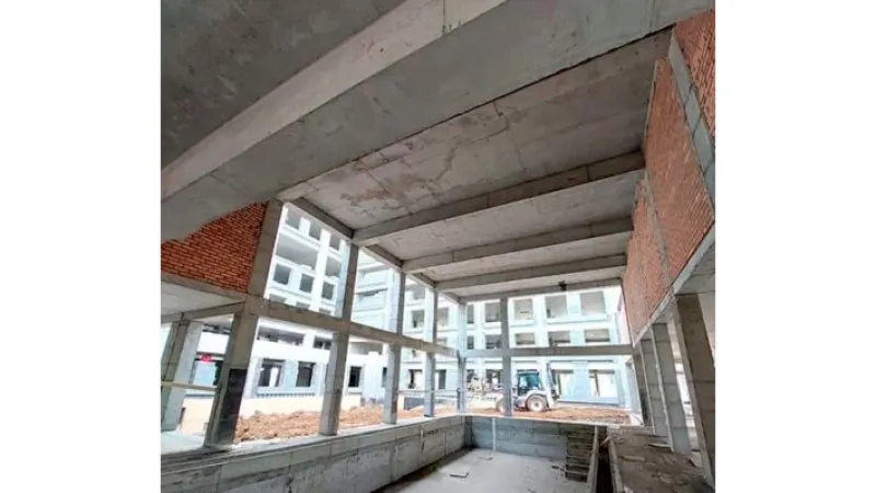 Коробки поликлиник возвели в «Минск Мире». Фото 4