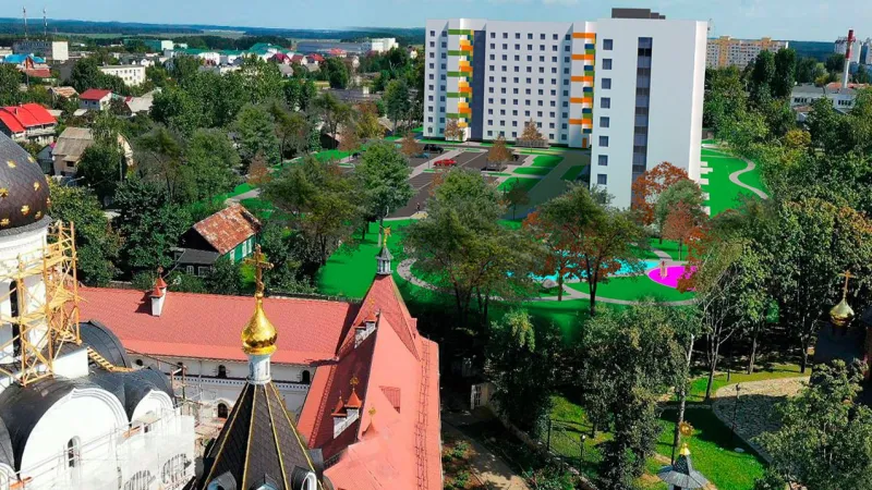 На Долгиновском тракте возводят новое общежитие на 1201 место для медиков. Фото 3